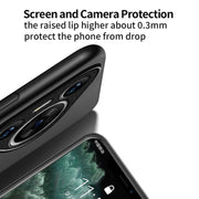For Huawei Pura 70 Classic Tilt Strip Grain Magnetic PC Hybrid TPU Phone Case(Black)