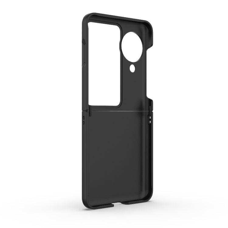 For OPPO Find N3 Flip Magic Shield Fold PC Shockproof Phone Case(Dark Green)