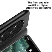 For Honor Magic6 Pro Classic Tilt Strip Grain Magnetic PC Hybrid TPU Phone Case(Red)