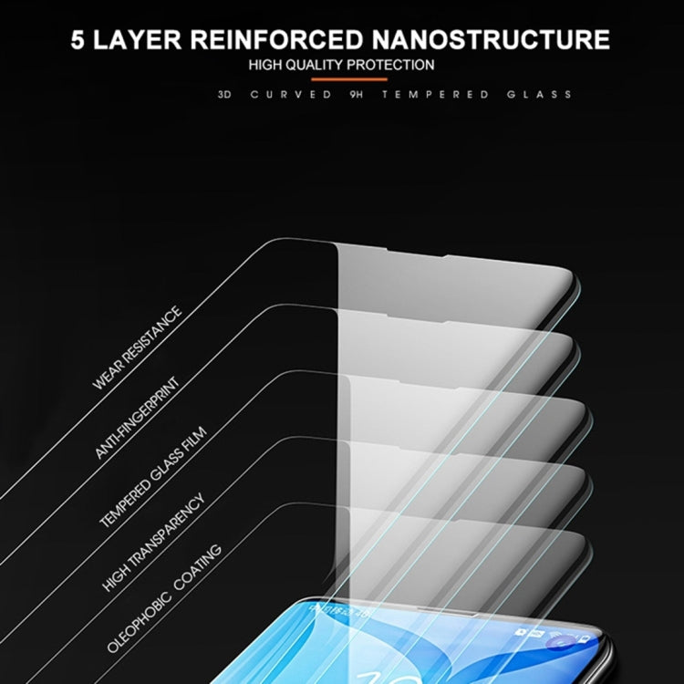 UV Liquid Curved Full Glue Screen Protector For OPPO Reno10 Pro 5G