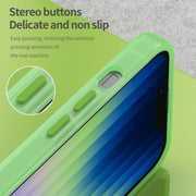 For iPhone 16e MagSafe Frosted Translucent TPU + PC Full Coverage Phone Case(Green)