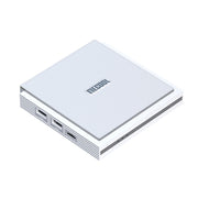 MECOOL KM2 Plus Android 11 Dual-band WiFi Smart Voice TV Box 4GB+32GB, AU Plug(White)