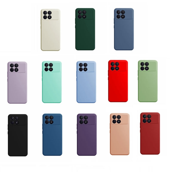 For Xiaomi Redmi K70 Pro Imitation Liquid Silicone Phone Case(Grey)