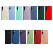 For Samsung Galaxy A05S Imitation Liquid Silicone Phone Case(Dark Green)