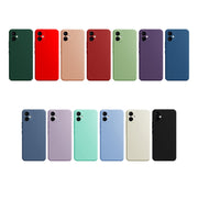 For Samsung Galaxy A05 Imitation Liquid Silicone Phone Case(Dark Green)