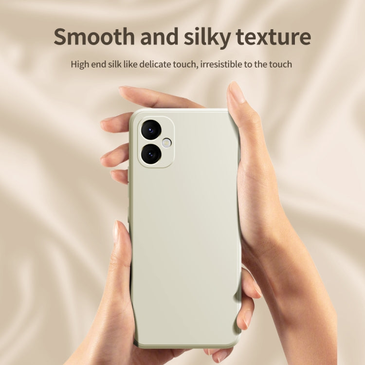 For Samsung Galaxy A05 Imitation Liquid Silicone Phone Case(Dark Green)