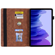 For Honor Pad 9 Splicing Shockproof Leather Tablet Case(Brown)