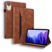For Honor Pad V9 Splicing Shockproof Leather Tablet Case(Brown)