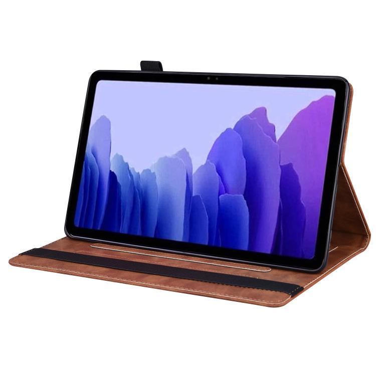 For Honor Pad V9 Splicing Shockproof Leather Tablet Case(Brown)