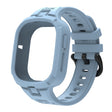 For Honor Watch 4 Solid Color Integrated TPU Watch Band(Light Blue) - Watch Bands by PMC TechLife | Online Shopping South Africa | PMC TechLife