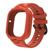 For Honor Watch 4 Solid Color Integrated TPU Watch Band(Orange)