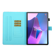 For Lenovo Tab P12 2023 / TB370FU Coloured Drawing Stitching Smart Leather Tablet Case(Starry Sky)