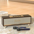 Oneder D8 Wireless Retro Dual Microphone Bluetooth Speaker(Brown) - free shipping - PMC TechLife - Order now!