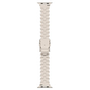 For Apple Watch 38mm Butterfly Type Titanium Steel Watch Band(Titanium)