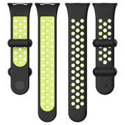 For Redmi Watch 4 Two Color Silicone Sports Watch Band(Midnight Blue White)