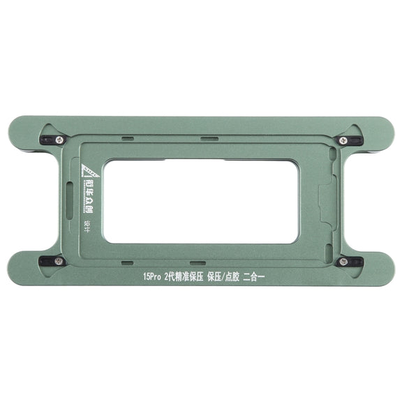 For iPhone 15 Pro Magnetic LCD Screen Frame Bezel Pressure Holding Mold Clamp Mold
