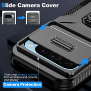 For Google Pixel 9 / Pixel 9 Pro Sliding Camshield Holder Phone Case(Black)