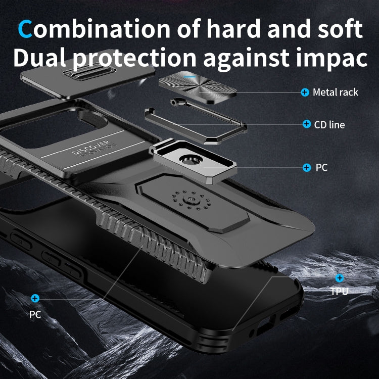 For Google Pixel 9 Pro XL Sliding Camshield Holder Phone Case(Black)