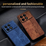 For Xiaomi Redmi K70 AZNS 3D Embossed Skin Feel Phone Case(Sapphire Blue)