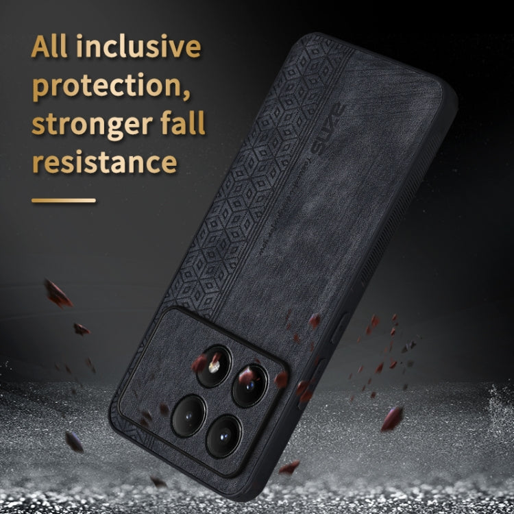 For Xiaomi Redmi K70 Pro AZNS 3D Embossed Skin Feel Phone Case(Purple)