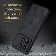 For Xiaomi Redmi K70 AZNS 3D Embossed Skin Feel Phone Case(Dark Green)