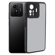 For Xiaomi Redmi Note 12S 4G Fine Pore Matte Black TPU + PC Phone Case