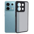 For Xiaomi Redmi Note 13 Pro Fine Pore Matte Black TPU + PC Phone Case - Note 13 Pro Cases by PMC TechLife | Online Shopping South Africa | PMC TechLife