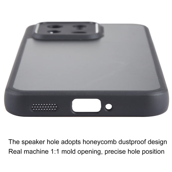 For Xiaomi 13 Fine Pore Matte Black TPU + PC Phone Case