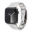 For Apple Watch 42mm Three-Bead Stainless Steel Watch Band(Silver) - free shipping - PMC TechLife - Order now!