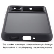 For Realme GT5 Matte Black TPU + PC Phone Case