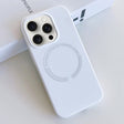 For iPhone 15 Pro MagSafe Magnetic Liquid Silicone Phone Case(White) - iPhone 15 Pro Cases by PMC TechLife | Online Shopping South Africa | PMC TechLife | Buy Now Pay Later Mobicred