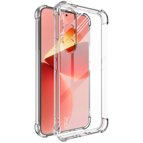 For Meizu 21 5G imak Shockproof Airbag TPU Phone Case(Transparent)