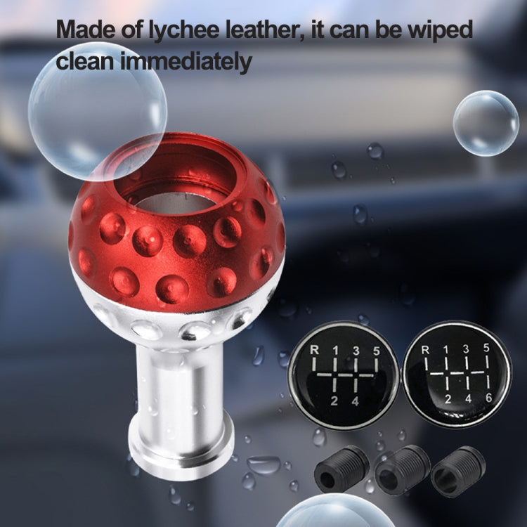 Car Modified Metal Gear Stick Shift Knob Universal Gear Head(Blue)