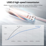 Teclast Leishen Plus Series USB3.0 Twister Flash Drive, Memory:64GB(Silver)