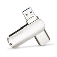 Teclast Leishen Plus Series USB3.0 Twister Flash Drive, Memory:128GB(Silver) - USB Flash Drives by TECLAST | Online Shopping South Africa | PMC TechLife | Buy Now Pay Later Mobicred