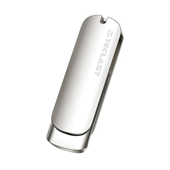 Teclast Leishen Plus Series USB3.0 Twister Flash Drive, Memory:128GB(Silver)