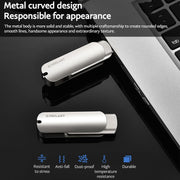 Teclast Leishen Plus Series USB3.0 Twister Flash Drive, Memory:128GB(Silver)