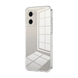For OPPO A36 / A76 / A96 4G Global Transparent Plating Fine Hole Phone Case(Transparent) - OPPO Cases by PMC TechLife | Online Shopping South Africa | PMC TechLife | Buy Now Pay Later Mobicred