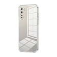 For OPPO A91 Transparent Plating Fine Hole Phone Case(Transparent) - OPPO Cases by PMC TechLife | Online Shopping South Africa | PMC TechLife | Buy Now Pay Later Mobicred