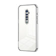 For OPPO Reno2 Transparent Plating Fine Hole Phone Case(Silver) - OPPO Cases by PMC TechLife | Online Shopping South Africa | PMC TechLife | Buy Now Pay Later Mobicred