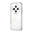 For OPPO A3 Pro Transparent Plating Fine Hole Phone Case(Silver) - OPPO Cases by PMC TechLife | Online Shopping South Africa | PMC TechLife | Buy Now Pay Later Mobicred