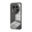 For Xiaomi 14 Ultra Transparent Plating Fine Hole Phone Case(Black) - 14 Ultra Cases by PMC TechLife | Online Shopping South Africa | PMC TechLife