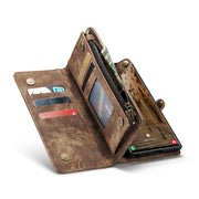 For Samsung Galaxy S24 Ultra 5G CaseMe 008 Detachable Multifunctional Leather Phone Case(Brown)