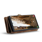 For Samsung Galaxy S24 Ultra 5G CaseMe 008 Detachable Multifunctional Leather Phone Case(Brown)
