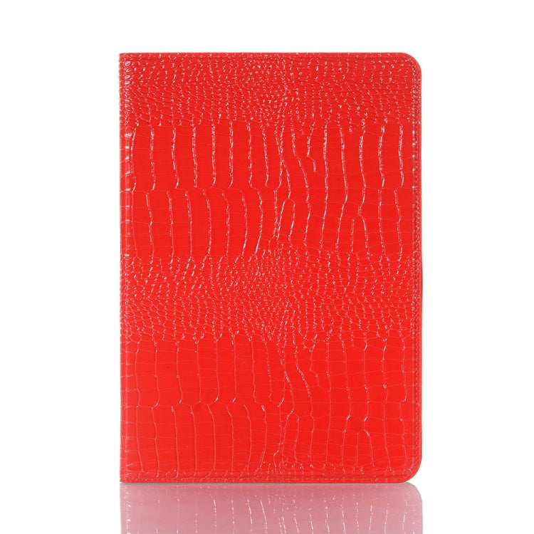 For Samsung Galaxy Tab S9 FE Crocodile Texture Leather Tablet Case(Red)