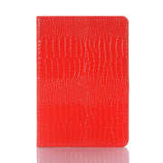 For Samsung Galaxy Tab S9 FE Crocodile Texture Leather Tablet Case(Red)