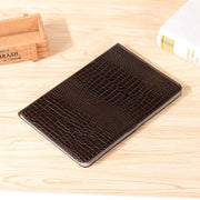 For Samsung Galaxy Tab S9 FE Crocodile Texture Leather Tablet Case(Black)