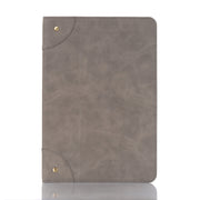 For Samsung Galaxy Tab S9 FE Retro Book Leather Tablet Case(Grey)