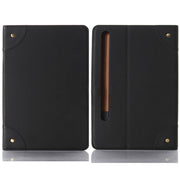 For Samsung Galaxy Tab S9 FE Retro Book Leather Tablet Case(Black)
