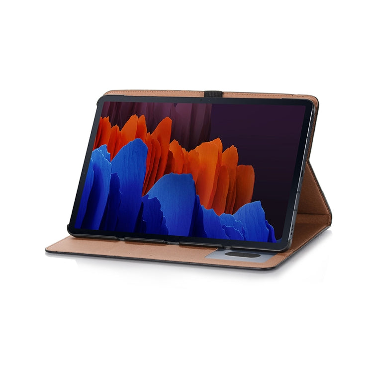 For Samsung Galaxy Tab S9 FE Retro Book Leather Tablet Case(Black)